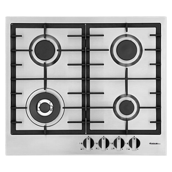 PLAQUE INOX 4 FEUX F804X