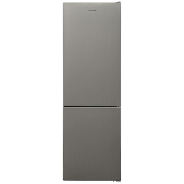 Réfrigérateur Combiné FOCUS F3760X 373L NoFrost - Silver